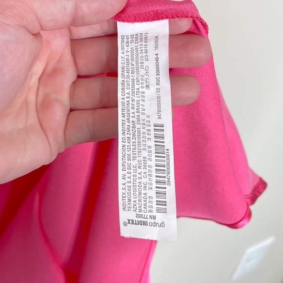 Zara Slip Dress Pink - Picture 9 of 10